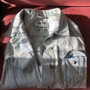 Acne Studios Lightwash Denim Jacket